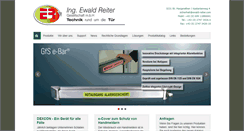 Desktop Screenshot of ewald-reiter.com