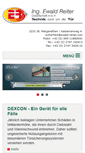 Mobile Screenshot of ewald-reiter.com